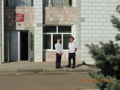 Казакина охране избирательного участка